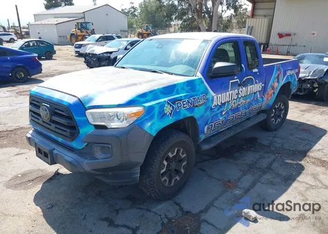 2018 Toyota Tacoma Access Cab/Sr/Sr5/Trd Spt from USA, damaged, VIN 5TFRX5GN1JX126569